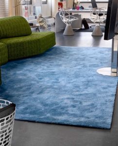 Alfombra efecto seda