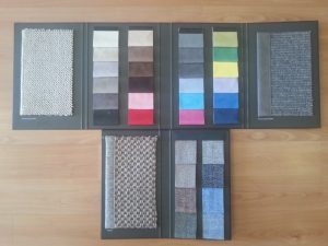 Bandas para rematar alfombras kp: carta de colores