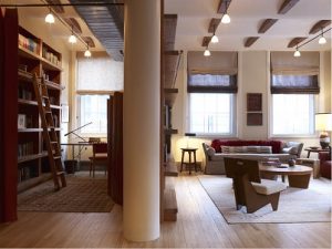 Estores plegables dobles en Loft