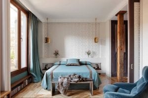 Cómo decorar habitación con papel pintado