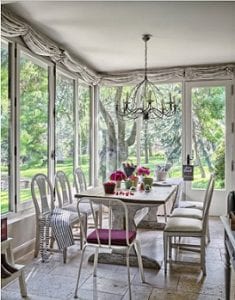 Estores para porches acristalados
