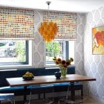 Estores plegables comedor