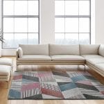 Alfombra moderna fusion multi colores