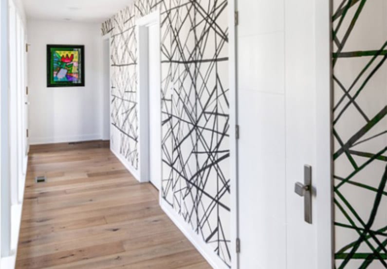 Papel pintado para pasillos